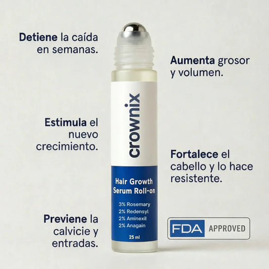 🧬Rolon Bodywise estimula el crecimiento de tu cabello con el efecto del romero